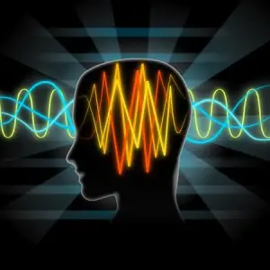 41604703 - brain waves illustration